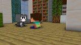 Minecraft动画：史蒂夫与汤姆猫的生活