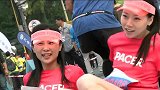 跑步-16年-2016上海国际半程马拉松：美女拉拉队替跑者助兴加油-花絮