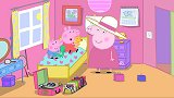 猪妈妈真逗，不让佩奇在床上蹦，自己却喜欢在床上蹦