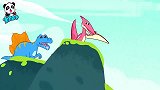 宝宝巴士：小翼龙总是飞不高呀，看到妈妈碰到危险了，居然飞起来