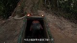 男子买不起房，不料在地下挖出一个“竹屋”，内部装修很是精致！