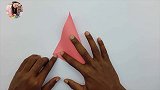 宝宝学折纸：折纸芭比娃娃连衣裙，1-5岁最简单的折纸大全