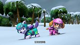 汪汪队：暖暖坡岛突降大雪，汪汪队赶来及时，救了大家