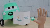 儿童早教动画，小汽车唱手指儿歌，英语启蒙