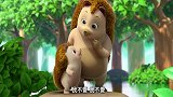 萌鸡小队：小刺猬被困住，不知道怎么脱困，森林太危险了