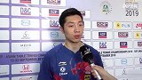 亚锦赛许昕男双赛后采访：高密度比赛身上反应挺大的