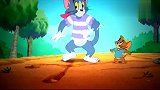 猫和老鼠，汤姆和杰瑞拼命挖洞逃跑，这是被追杀了吗！