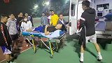打球打这么开心也不容易，救护车坐出了去产房的感觉