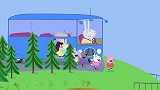 小猪佩奇：山顶的风景很好看，佩奇感叹了一声，竟出现了回声！