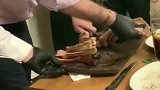 美国纽约餐厅的牛排骨，肉嫩紧致，吃着比战斧牛排更有嚼劲