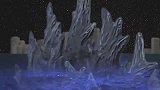 哥斯拉从海平面上缓缓浮现，他这次的目标是机械核心能量源