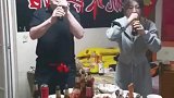 一女子聚餐喝酒表演小旋风，结果翻车
