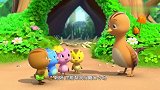 萌鸡小队：森林里全是蜘蛛网，小松鼠的橡实被缠住，解都解不开！