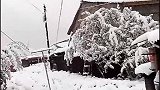 我们这里连续下雪有四天了