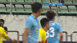 双方大开大合对攻不断 一方禁区内抢射被挡出底线