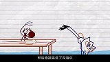 铅笔人潜海，发现巨大珍珠，不料惹怒海底巨鱼，这下铅笔人遭殃了