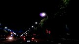 夜晚的滨海大道。每盏路灯，都是爱你的形状。
