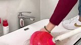 家里洗手池洗菜盆经常堵塞的，用这个疏通刷疏通管道疏通 管道