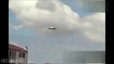 震撼！清晰的UFO母舰缓速飞过墨西哥边境
