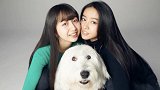 木村光希与姐姐心美合照，姐妹俩一个像爸一个像妈