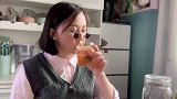 春天就适合喝点青梅酒，来点新造型，告诉菊子，你们喜欢吗？