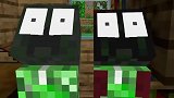 Minecraft动画：苦力怕的生活，淘气的苦力怕宝宝