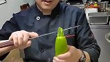 西葫芦切菱形片