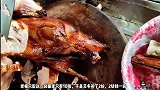 92块钱买了一只烤鸭，因为师傅这刀工，可惜了
