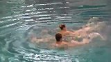 2018花样游泳法国公开赛-中国 混双技术自选