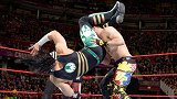 WWE-18年-RAW第1296期：双打赛 TJP&古拉克VS阿里&亚历山大-单场