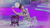 女嘉宾穿旗袍跳舞，接着画风突变，竟唱起了说唱！
