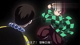 鬼灭之刃：炭治郎体验了一把空中飞人