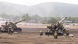 日本型毫米自行榴弹炮，这火炮太牛了，几乎没有后坐力