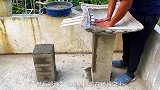 小伙用枕头建造了一款独特的观赏性鱼池，真是太有创意了