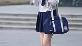 穿水手服的小姐姐，这双马尾也是超清纯了！