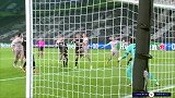 上半场补时第1分钟门兴格拉德巴赫球员恩博洛进球 门兴格拉德巴赫3-0顿涅茨克矿工
