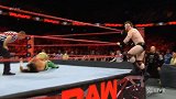 WWE-17年-RAW第1252期：单打赛麦特哈迪VS希莫斯-全场