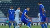 球队大胜难掩瞬间尴尬 哈维积极防守惨遭神人穿裆
