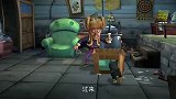熊出没：光头强用骨头把大黑引诱回家，熊大，熊二上门要大黑！