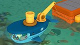 海底小纵队：小纵队没想到海面上有那么多垃圾