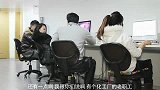 北京美女们戴口罩上班