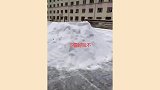 硬核玩雪方式，这样玩太刺激了，看着都透心凉！