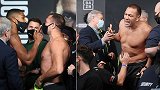 火药味十足！约书亚VS普列夫称重仪式 互喷垃圾话险些失控