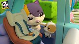 启蒙教育 3D动画小猫咪要坐在安全座椅上才最安全 趣味儿歌