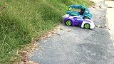 一步变形变形金刚玩具车，山地大脚越野玩具赛车