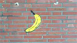 当香蕉遇到砖头，会发生什么呢？看看老外的实验就知道了！