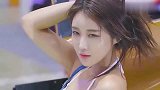不愧是韩国第一车模，太精致了！网友：我要去看车展，心动了！