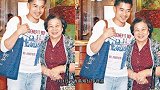 郭富城抱母亲遗像现身安葬仪式，方媛披麻戴孝面色凝重