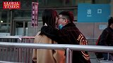 2021年上海春运首个周末，火车站人流较往年显著减少