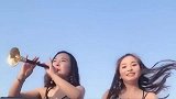 电子琴和唢呐合奏一首《九妹》，老歌，十分动感